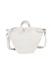Latico Women's Ramble Rouched Tote In White In White