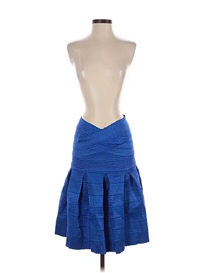 Pre-owned L'atiste By Amy Cocktail Dress In Blue