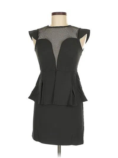 Pre-owned L'atiste By Amy Cocktail Dress In Gray