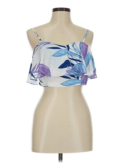 Pre-owned L'atiste By Amy Sleeveless Blouse In Blue