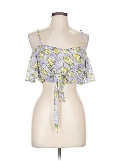 Pre-owned L'atiste By Amy Sleeveless Blouse In Yellow