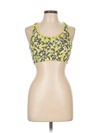Pre-owned Lativ Sports Bra In Yellow