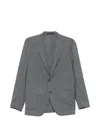 Latorre Soffio Buttoned Virgin Wool Jacket In Gray