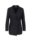 Latorre Double-breasted Blazer In Blue