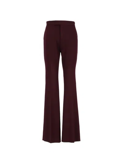 Latorre Flared Trousers In Red