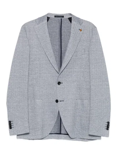 LATORRE HERRINGBONE-PATTERN BLAZER
