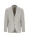 Latorre Houndstooth-pattern Blazer In Gray