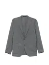 Latorre Soffio Buttoned Virgin Wool Jacket In Gray