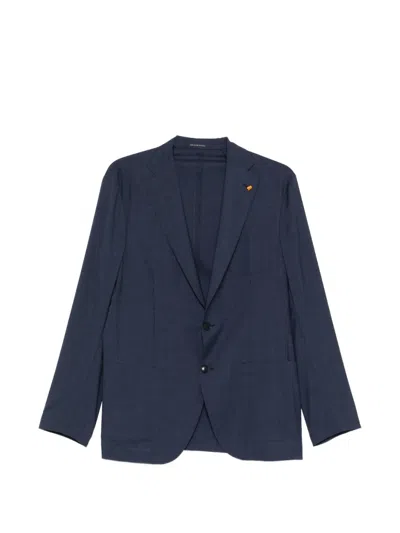Latorre Stitching Blazer In Blue