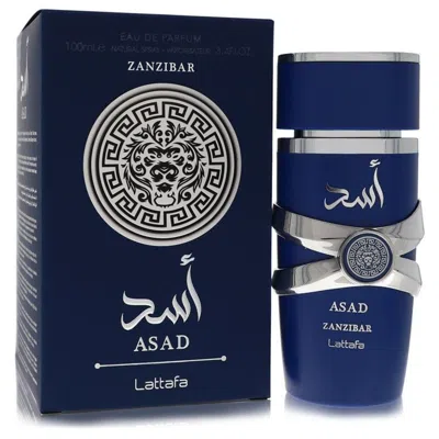 Lattafa 100 ml Asad Zanzibar Cologne Eau De Perfume Spray For Men In Multi