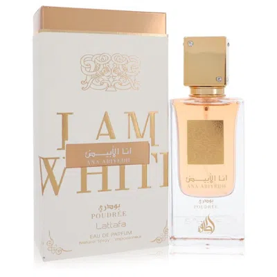 Lattafa 2 oz Ana Abiyedh I Am White Poudree Eau De Parfum Spray For Unisex In Multi