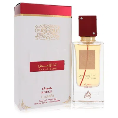 Lattafa 2 oz Ana Abiyedh I Am White Rouge Eau De Parfum Spray For Unisex In Multi