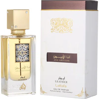 Lattafa 2 oz Ana Abiyedh Leather Eau De Parfum Spray For Unisex In Multi