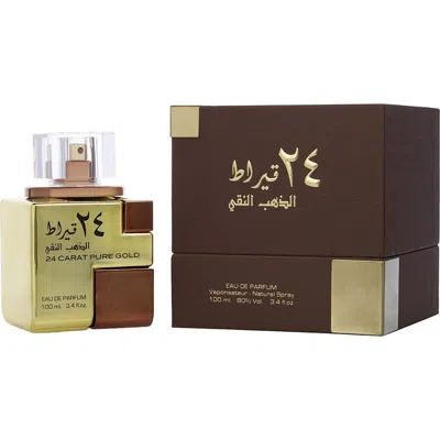 Lattafa 24 Carat Pure Gold Eau De Parfum Spray For Unisex In Multi