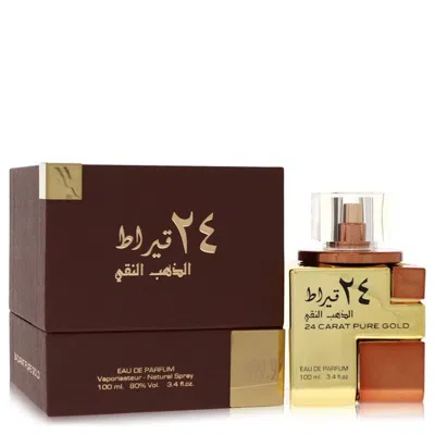 Lattafa 24 Carat Pure Gold Unisex Eau De Parfum Spray In Multi