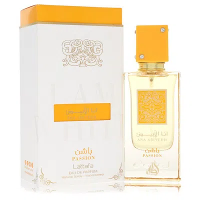 Lattafa 2pcs Combo Gift Set Ana Abiyedh I Am White Passion By  Eau De Parfum Spray 2.0 oz For Women In Transparent