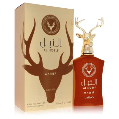 Lattafa 2pcs Combo Gift Set  Al Noble Wazeer By  Eau De Parfum Spray (unisex) 3.4 oz For Women In Red