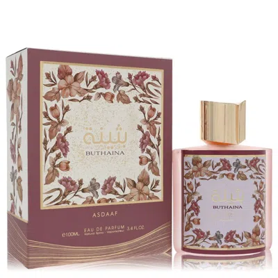 Lattafa 2pcs Combo Gift Set  Asdaaf Buthaina By  Eau De Parfum Spray (unisex) 3.4 oz For Men In Transparent