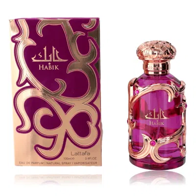 Lattafa 2pcs Combo Set Habik By , 3.4 oz Edp Spray For Women In Multi