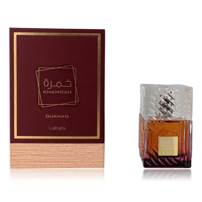 Lattafa 2pcs Combo Set  Khamrah Dukhan By , 3.4 oz Edp Spray For Unisex In Multi