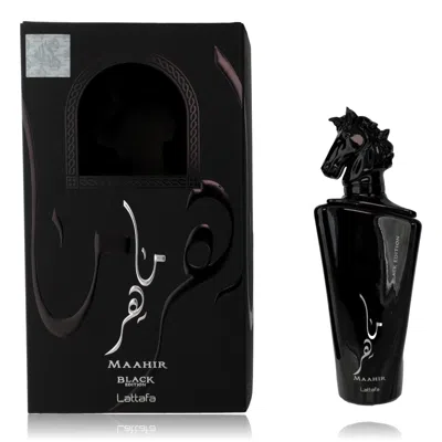 Lattafa 2pcs Combo Set Maahir Black Edition By , 3.4 oz Edp Spray For Unisex In Multi