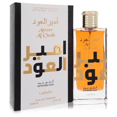 Lattafa 3.4 oz Ameer Al Oudh Intense Oud Eau De Parfum Spray For Unisex In Multi