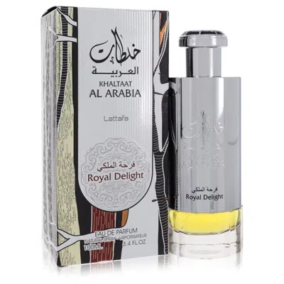 Lattafa 3.4 oz Khaltat Al Arabia Delight Eau De Parfum Spray For Unisex In Multi