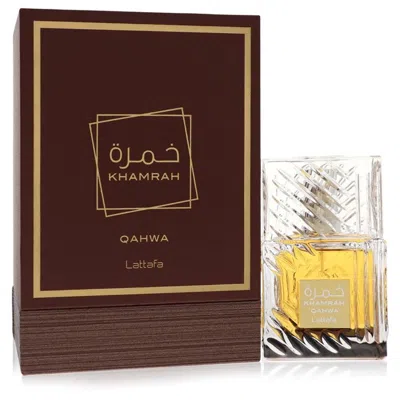 Lattafa 3.4 oz Khamrah Qahwa Cologne Eau De Parfum Spray For Unisex In Multi