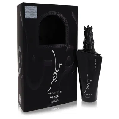 Lattafa 3.4 oz Maahir Black Edition Eau De Parfum Spray For Unisex In Multi