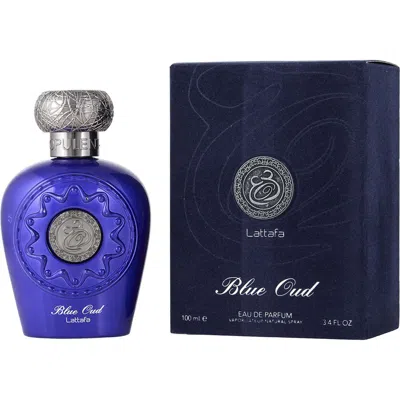 Lattafa Blue Oud Eau De Parfum Spray For Unisex In Multi
