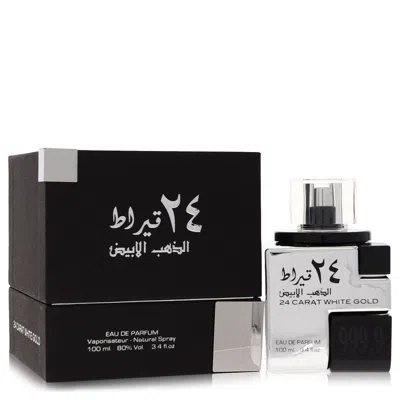Lattafa Combo 2pcs  24 Carat White Gold By  Eau De Parfum Spray (unisex) 3.4 oz For Men In Multi