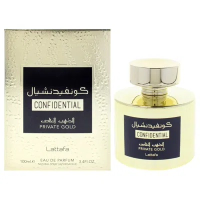 Lattafa Confidential Private Gold Unisex Fragrance