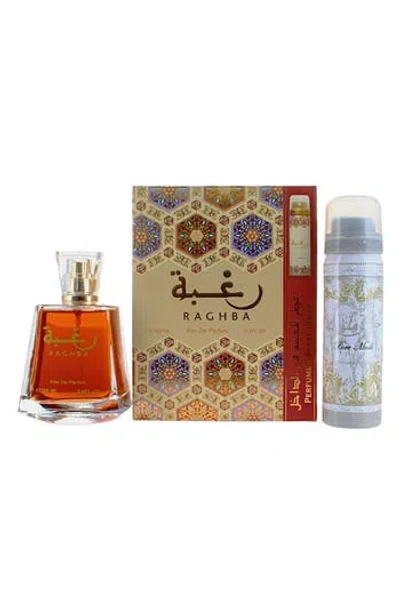 Lattafa Eau De Parfum Set In Transparent