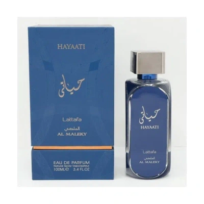 Lattafa Hayaati Al Maleky For Men Eau De Parfum Spray 3.4 oz