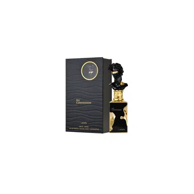 Lattafa His Confession For Men Eau De Parfum Spray 3.4 oz