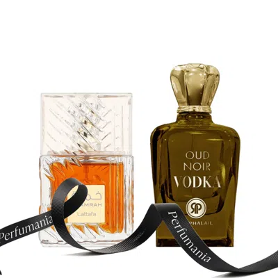 Lattafa Khamrah By  And Oud Noir Vodka By Rai Phalail