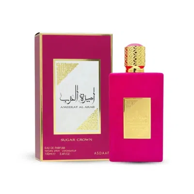 Lattafa Ladies Ameerat Al Arab Sugar Crown Edp Spray 3.4 oz Fragrances 6290362349037
