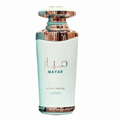 Lattafa Ladies Mayar Natural Intense Edp Spray 3.4 oz (tester) Fragrances 000950039466 In Blue
