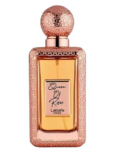 Lattafa Ladies Queen Of Roses Edp Spray 3.4 oz Fragrances 6290360599091