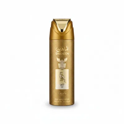 Lattafa Ladies Shaheen Gold Deodorant Body Spray Spray 6.7 oz Fragrances 6298043161404