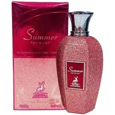 Lattafa Ladies Summer Forever Edp Spray 3.4 oz Fragrances 6290360590714 In White