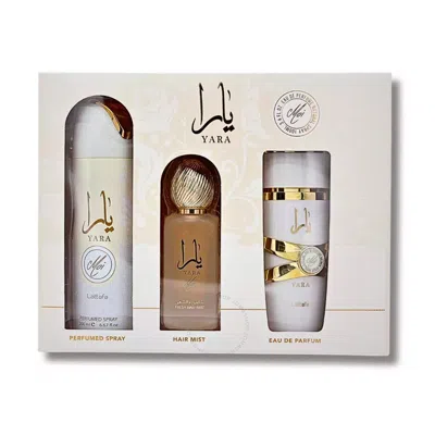 Lattafa Ladies Yara Moi Gift Set Fragrances 6290362340034 In White