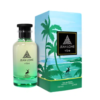 Lattafa Maison Alhambra Jean Lowe Vibe Eau De Parfum  3.4 oz In Transparent