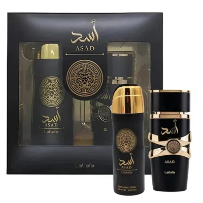 Lattafa Men's Asad 2 Pcs Gift Set Fragrances 6290362342472