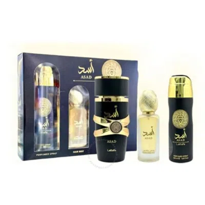 Lattafa Men's Asad Gift Set Fragrances 6290362340126 In White
