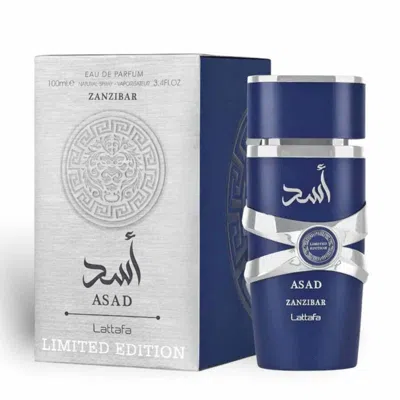 Lattafa Men's Asad Zanzibar Edp 3.4 oz Fragrances 6290362347101