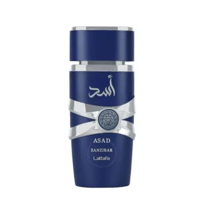 Lattafa Men's Asad Zanzibar Edp Spray 3.38 oz (tester) Fragrances 0620135784523