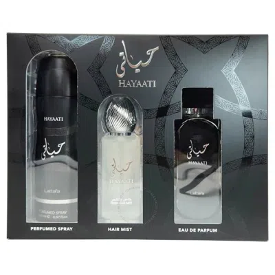 Lattafa Men's Hayaati Gift Set Fragrances 6290362340102 In White