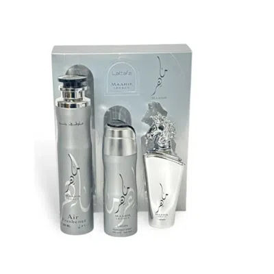 Lattafa Men's Maahir Legacy Gift Set Fragrances 6290362341260