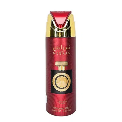 Lattafa Men's Nebras Body Spray 6.7 oz Fragrances 6290362341567